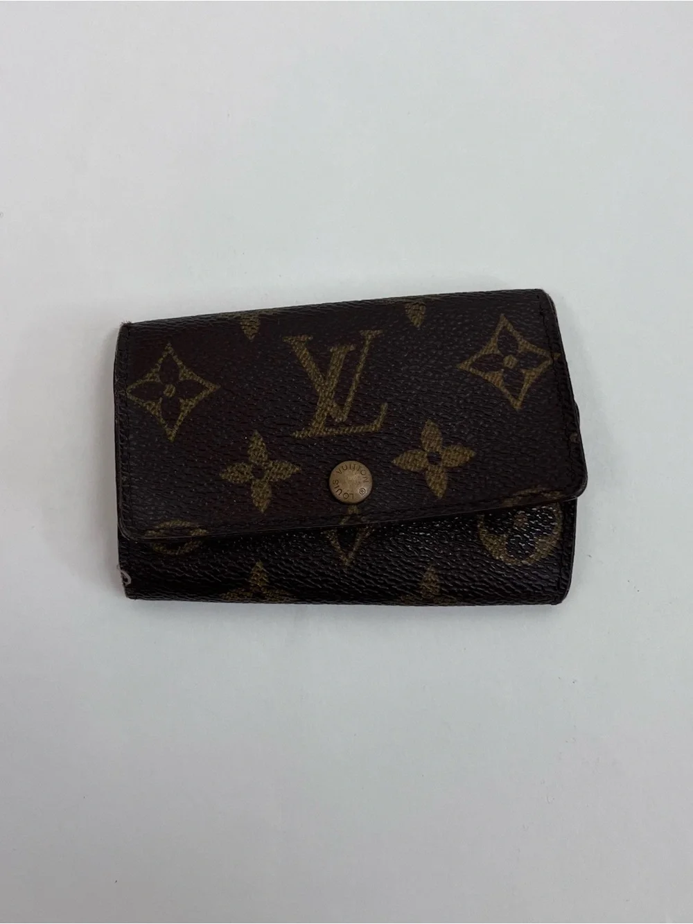 Louis Vuitton Monogram Multicles 6 Key Holder Key Case Wallet Brown Canvas LV